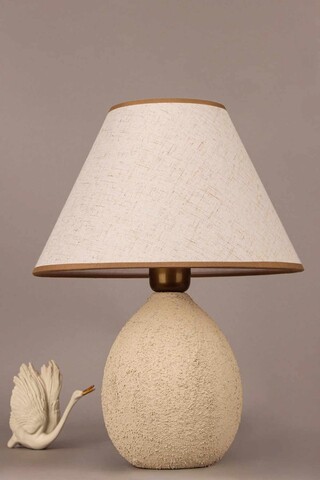 Lampa de masa, L'essentiel Maison, 687HMY2556, Crem