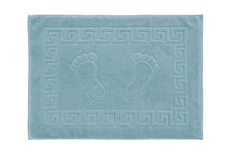 Set covorase de baie (2 Pieces), L'essentiel Maison, Mătură, Aqua
