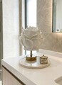 Lampa de masa, L'essentiel Maison, 627GNT1020, Alb / Aur antic
