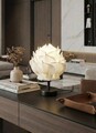 Lampa de masa, L'essentiel Maison, 627GNT1022, Alb/Negru