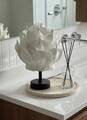 Lampa de masa, L'essentiel Maison, 627GNT1022, Alb/Negru