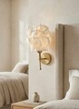 Aplica de perete, L'essentiel Maison, 627GNT1029, Alb / Aur antic