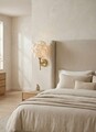 Aplica de perete, L'essentiel Maison, 627GNT1029, Alb / Aur antic