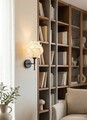 Aplica de perete, L'essentiel Maison, 627GNT1031, Alb/Negru
