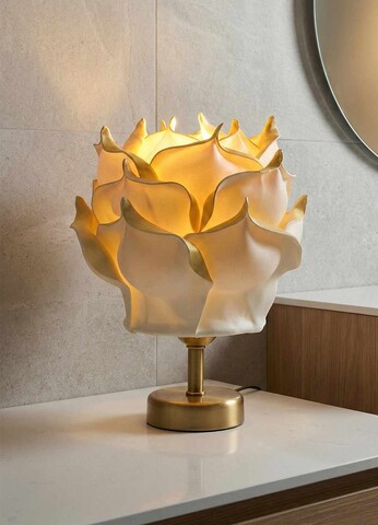 Lampa de masa, L'essentiel Maison, 627GNT1027, Aur / Aur antic