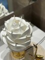 Lampa de masa, L'essentiel Maison, 627GNT1021, Alb / Auriu strălucitor