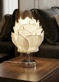 Lampa de masa, L'essentiel Maison, 627GNT1023, Alb / Argintiu
