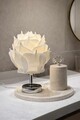 Lampa de masa, L'essentiel Maison, 627GNT1023, Alb / Argintiu