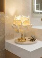 Lampa de masa, L'essentiel Maison, 627GNT1026, Crem / Auriu strălucitor