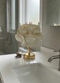 Lampa de masa, L'essentiel Maison, 627GNT1026, Crem / Auriu strălucitor