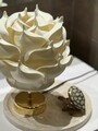 Lampa de masa, L'essentiel Maison, 627GNT1026, Crem / Auriu strălucitor