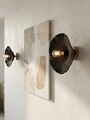 Aplica de perete, L'essentiel Maison, 627GNT1036, Negru / Auriu antic