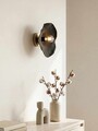Aplica de perete, L'essentiel Maison, 627GNT1036, Negru / Auriu antic