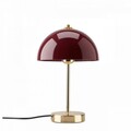 Lampa de masa, L'essentiel Maison, 780SGN4849, Roșu de cramă / Auriu