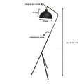 Lampadar, L'essentiel Maison, 780SGN2638, Negru