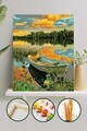 Pictura pe numere, L'essentiel Maison, Phs018, Multicolor
