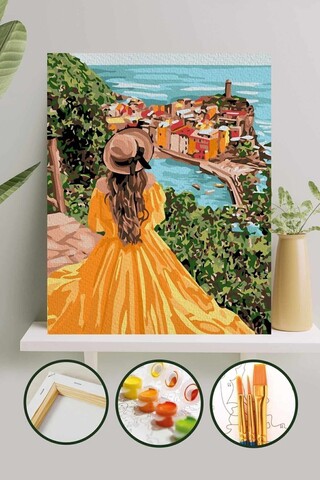 Pictura pe numere, L'essentiel Maison, Phs030, Multicolor