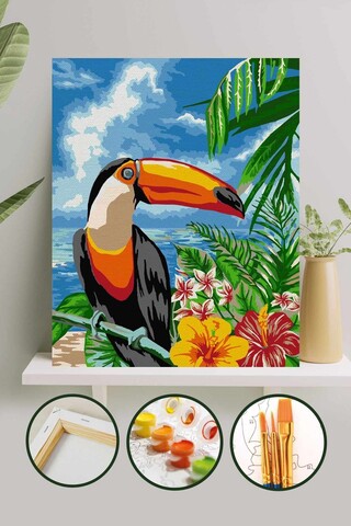 Pictura pe numere, L'essentiel Maison, Phs057, Multicolor
