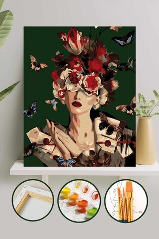 Pictura pe numere, L'essentiel Maison, Phs058, Multicolor