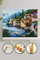 Pictura pe numere, L'essentiel Maison, Phs065, Multicolor