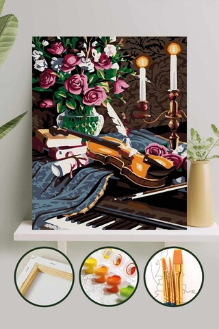 Pictura pe numere, L'essentiel Maison, Phs067, Multicolor