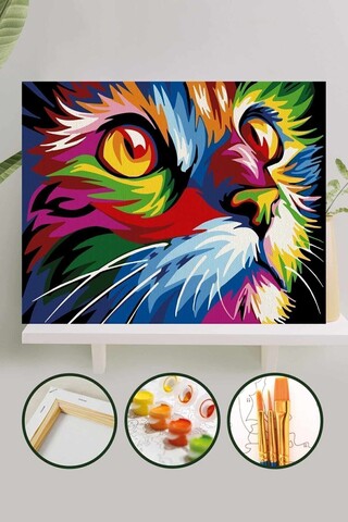 Pictura pe numere, L'essentiel Maison, Phs072, Multicolor