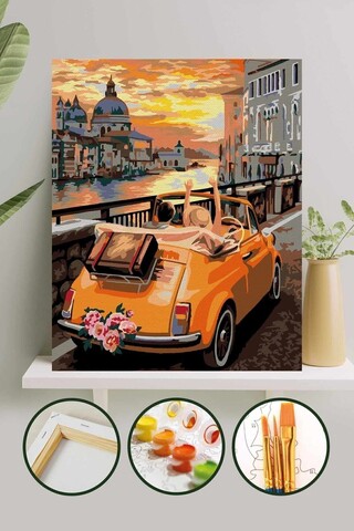Pictura pe numere, L'essentiel Maison, Phs076, Multicolor