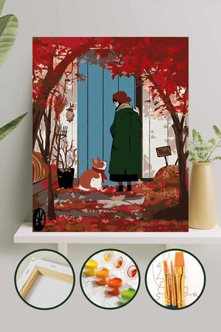 Pictura pe numere, L'essentiel Maison, Phs077, Multicolor