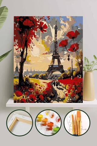 Pictura pe numere, L'essentiel Maison, Phs090, Multicolor