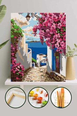 Pictura pe numere, L'essentiel Maison, Phs092, Multicolor