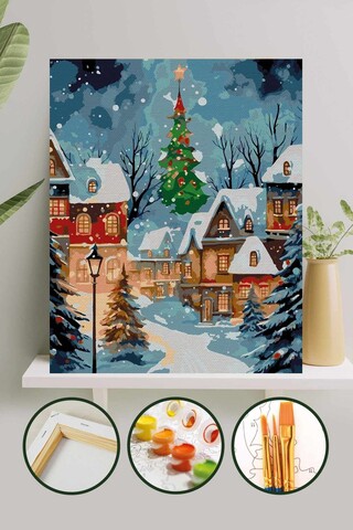 Pictura pe numere, L'essentiel Maison, Phs097, Multicolor