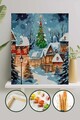 Pictura pe numere, L'essentiel Maison, Phs097, Multicolor
