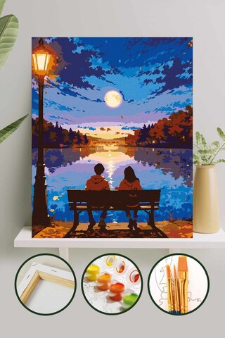 Pictura pe numere, L'essentiel Maison, Phs102, Multicolor