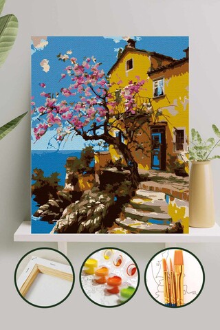 Pictura pe numere, L'essentiel Maison, Phs122, Multicolor