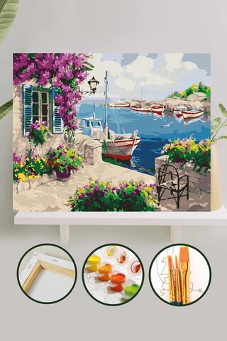Pictura pe numere, L'essentiel Maison, Phs42, Multicolor