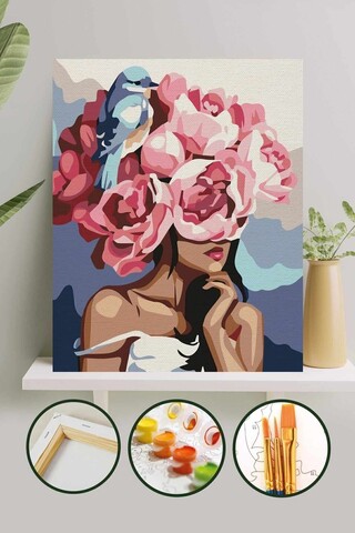 Pictura pe numere, L'essentiel Maison, Phs55, Multicolor