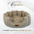 Pat pentru animale de companie, L'essentiel Maison, Chelsea XL, Crem