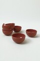 Set boluri ceramice (6 Pieces), L'essentiel Maison, 275KRM2350, Antibacterian, Caramiziu