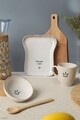 Set de mic dejun (3 Pieces), L'essentiel Maison, 275KRM2274, Bol pentru sos: 10 cm (1 bucată), Crem