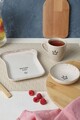 Set de mic dejun (3 Pieces), L'essentiel Maison, 275KRM2274, Bol pentru sos: 10 cm (1 bucată), Crem