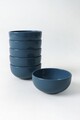 Set boluri ceramice (6 Pieces), L'essentiel Maison, 275KRM2351, Antibacterian, Albastru