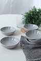 Set boluri pentru aperitive (6 Pieces), L'essentiel Maison, 275KRM2417, Antibacterian, Gri