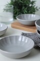 Set boluri pentru aperitive (6 Pieces), L'essentiel Maison, 275KRM2417, Antibacterian, Gri