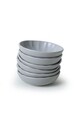 Set boluri pentru aperitive (6 Pieces), L'essentiel Maison, 275KRM2417, Antibacterian, Gri
