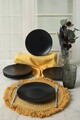 Set platouri servire desert (6 Pieces), L'essentiel Maison, 275KRM2271, Negru