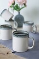Set cani (6 Pieces), L'essentiel Maison, 275KRM2455, Antibacterian, Platina
