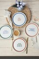 Set platouri servire desert (4 Pieces), L'essentiel Maison, 275KRM2263, Multicolor