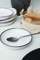 Set de boluri pentru salată (6 Pieces), L'essentiel Maison, 275KRM2522, Antibacterian, Alb mat