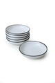 Set de boluri pentru salată (6 Pieces), L'essentiel Maison, 275KRM2522, Antibacterian, Alb mat