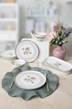 Set de mic dejun (12 piese), L'essentiel Maison, 275KRM2535, Bol pentru sos: 13 cm (4 bucăți), Alb